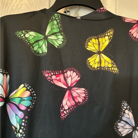 NWOT Azalea by Firmana Knit Butterfly Design Jacket Duster - Picture 3 of 6